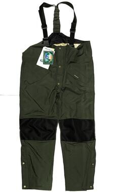 Vintage Hodgman Waterproof Finlandia Field Bib Pants Horcotex 2000 Mens L NWT